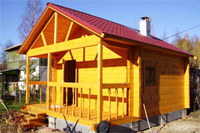 Всего ничего истории о каркасном облике бань