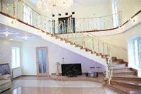 Лестницы: вероятные варианты заключения тем конструкции