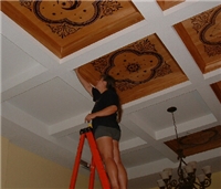 Экономичный метод отделки потолка