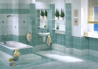 Как предпочесть глиняную плитку для ванной комнаты