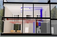 Достоинства порядка воздушного отопления