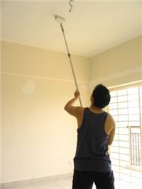 Как побелить потолок