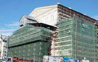 Реконструкция Огромного театра проводится без контроля экспертов