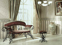 Кованая мебель для дачного домика