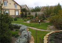 База благоустройства местности дачного участка