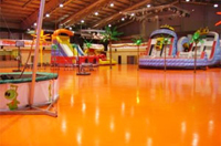 Где используются антискользящие наливные полы