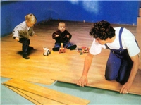 Укладка бесклеевого ламината