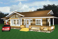 Чертеж жилища Kultapiisku (Золотарник)