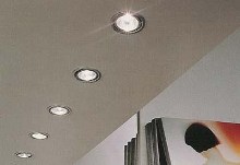 Встраиваемые точечные электросветильники