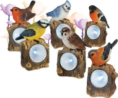 Необыкновенные электросветильники для сада